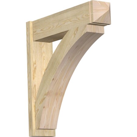 Thorton Arts & Crafts Rough Sawn Outlooker, Douglas Fir, 8W X 34D X 34H